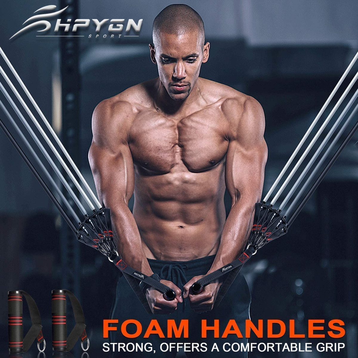 Pack Bande de résistance 150lbs-250lbs