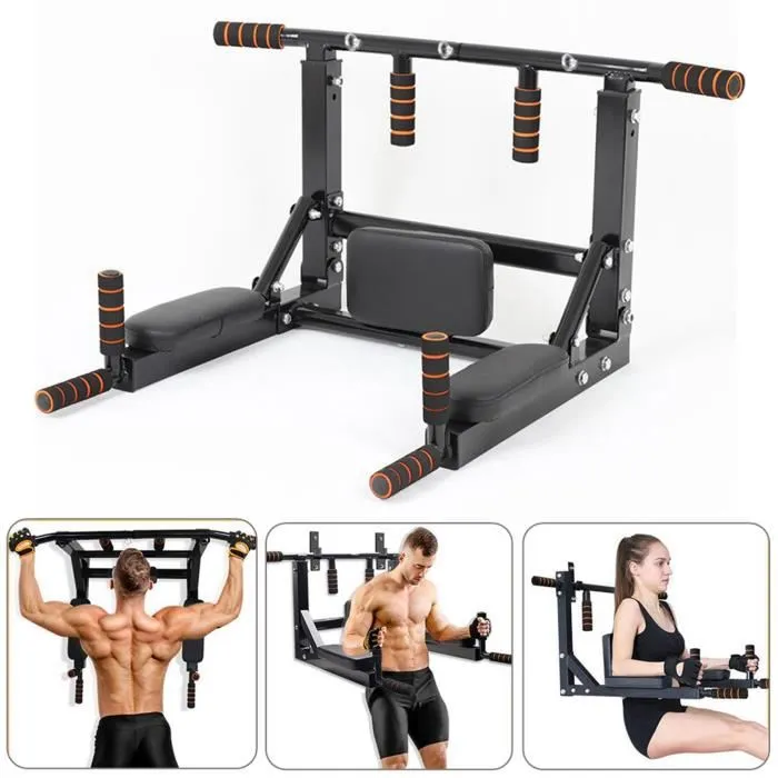 Barre de traction murale pliable